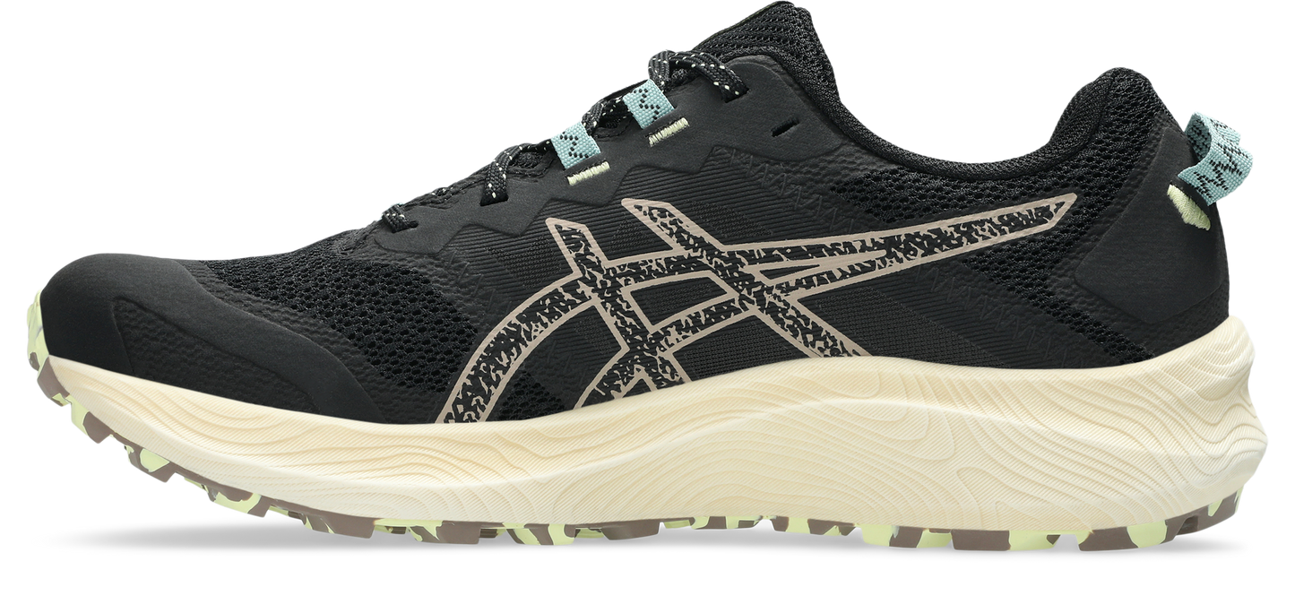 Asics Mens Gel Trabuco Terra 2 Trail Running - Black/Taupe Grey