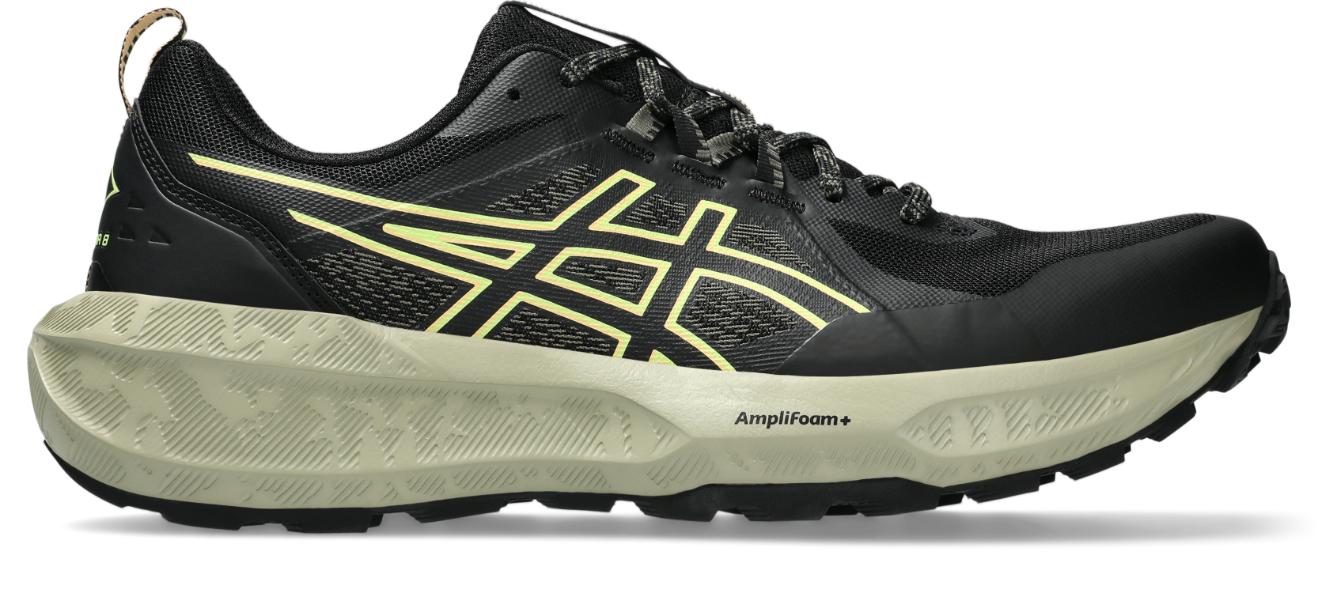 Asics Mens Gel Sonoma 8 Trail Running - Black/Lime Green