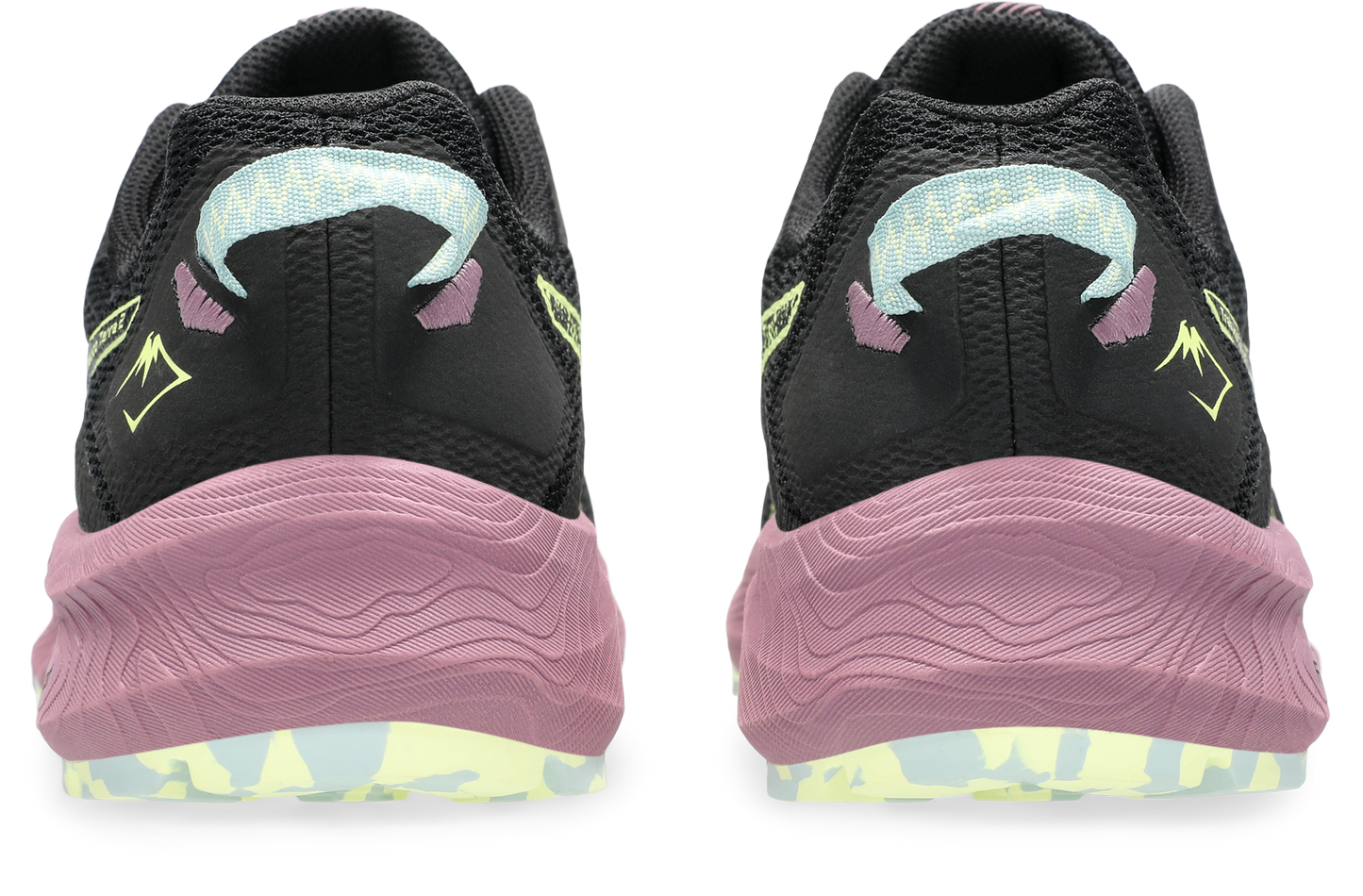 Asics Womens Trabuco Terra 2 Trail Running - Black/Huddle Yellow