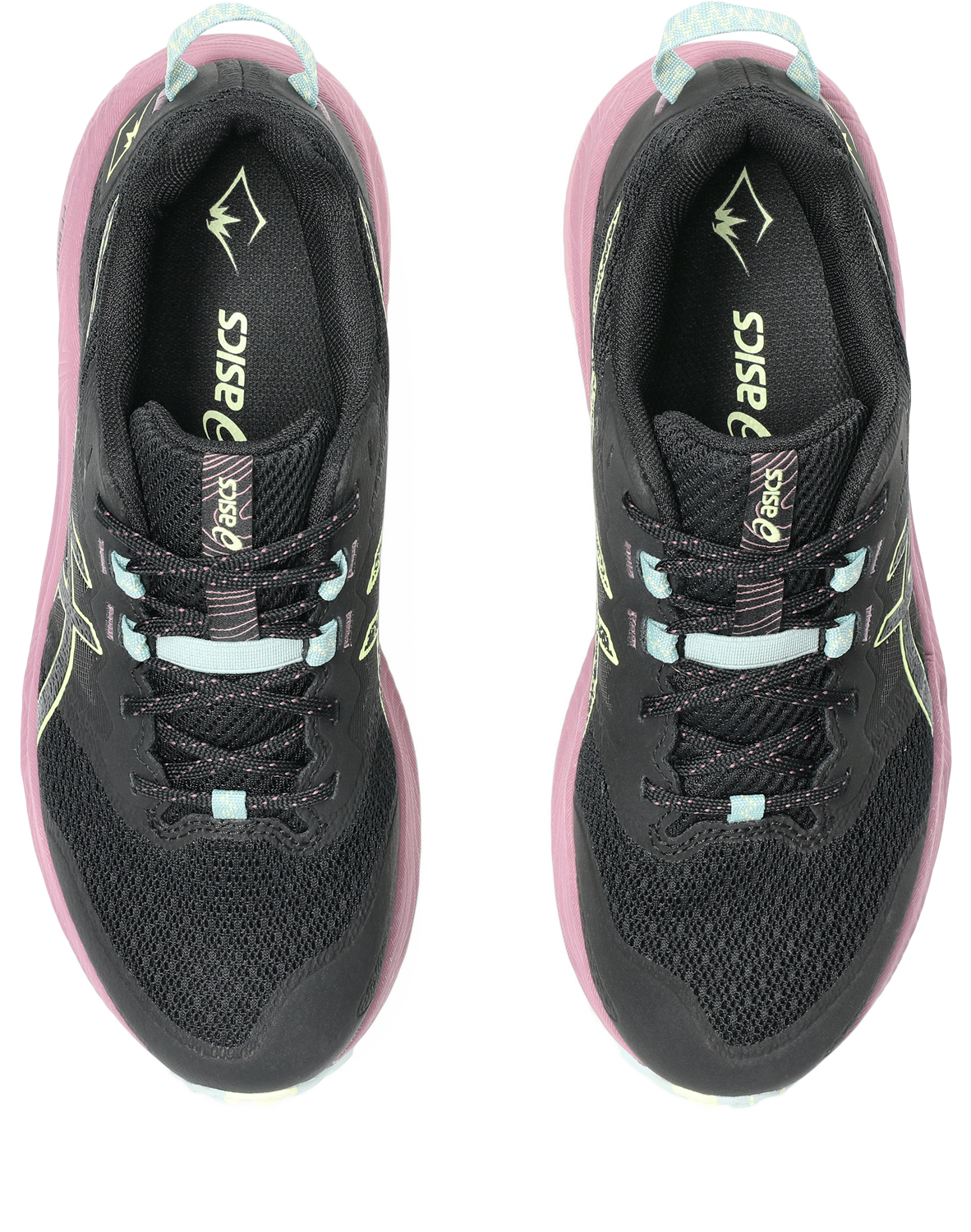 Asics Womens Trabuco Terra 2 Trail Running - Black/Huddle Yellow