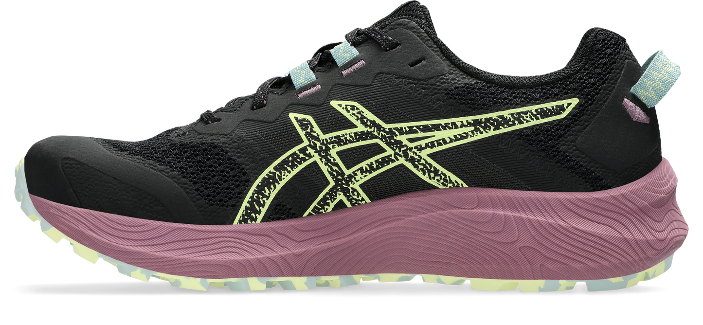 Asics Womens Trabuco Terra 2 Trail Running - Black/Huddle Yellow