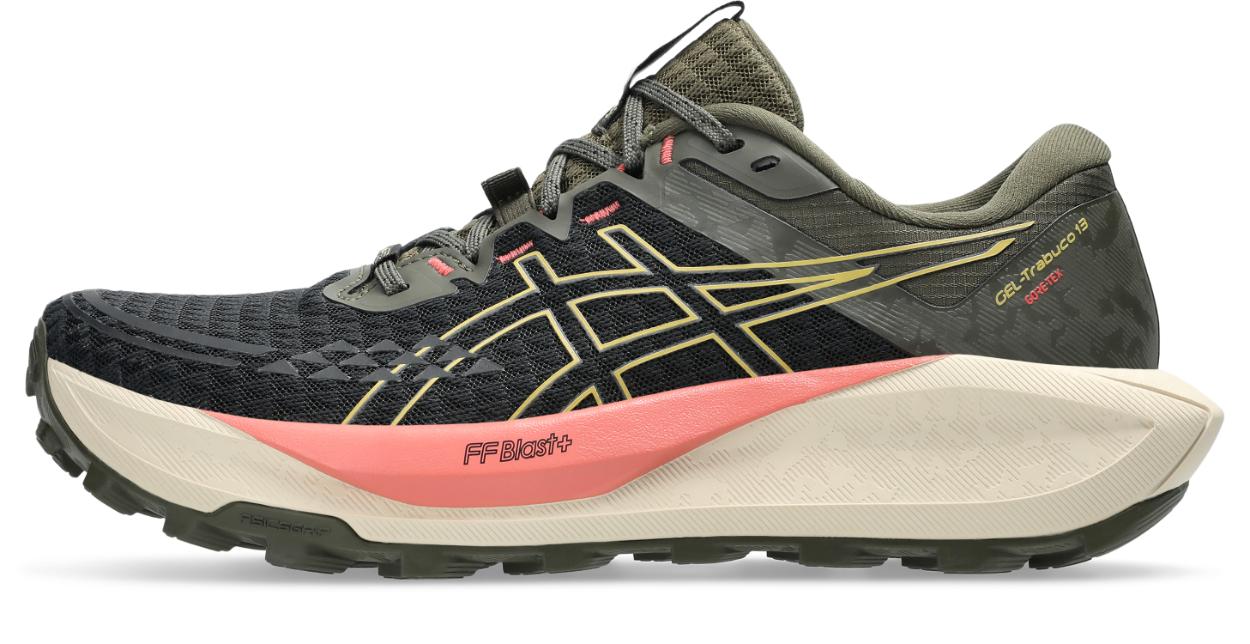 Asics Womens Gel Trabuco 13 G-TX - Black/Lemon Grass