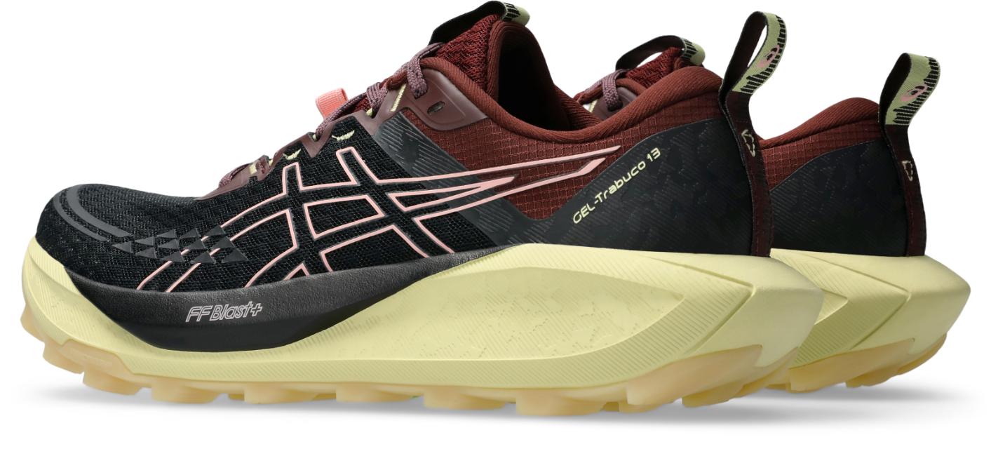 Asics Women's Gel Trabuco 13 Trail Running - Black/Wild Blossom