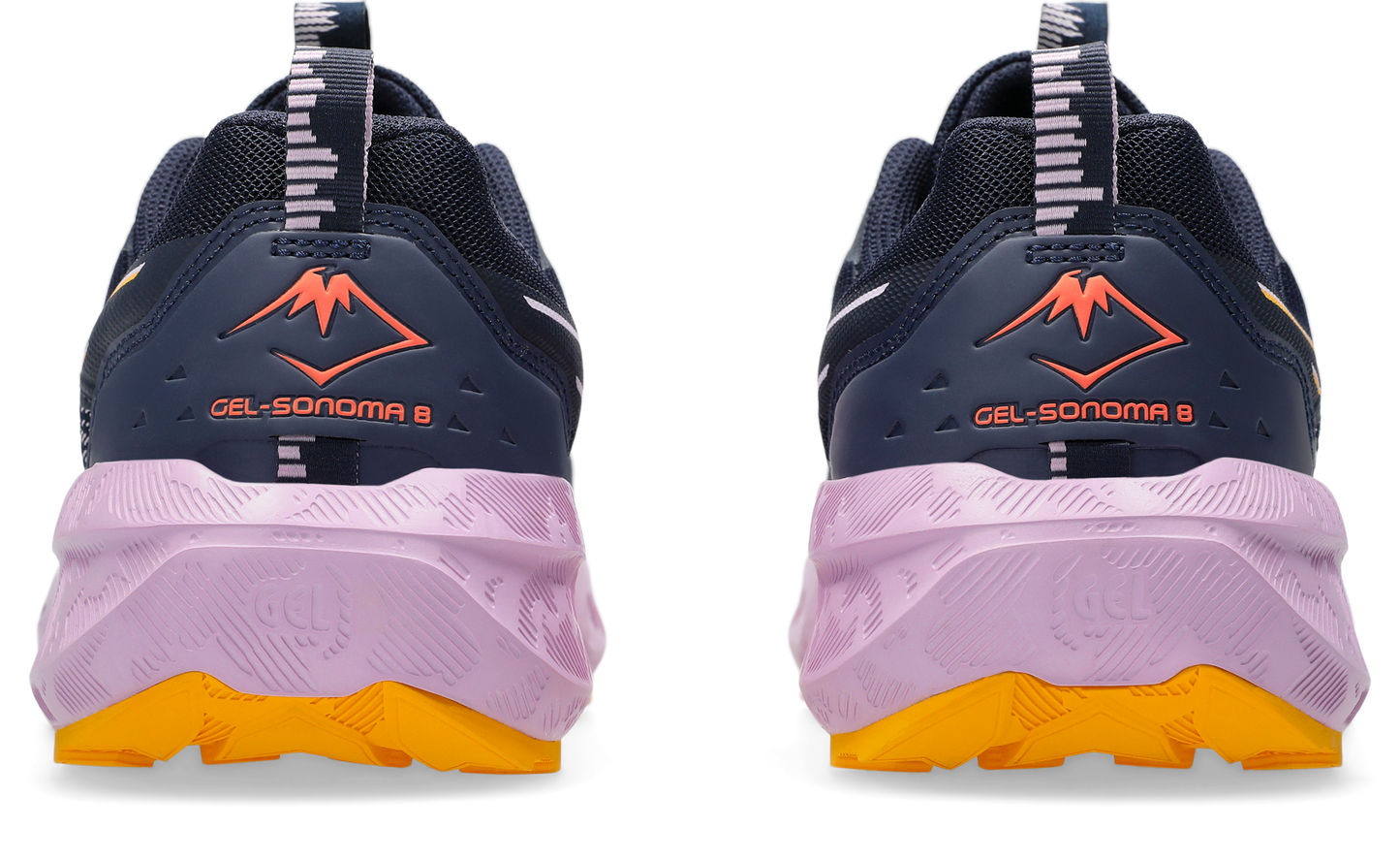 Asics Womens Gel Sonoma 8 Trail Running - Midnight/Light Ube