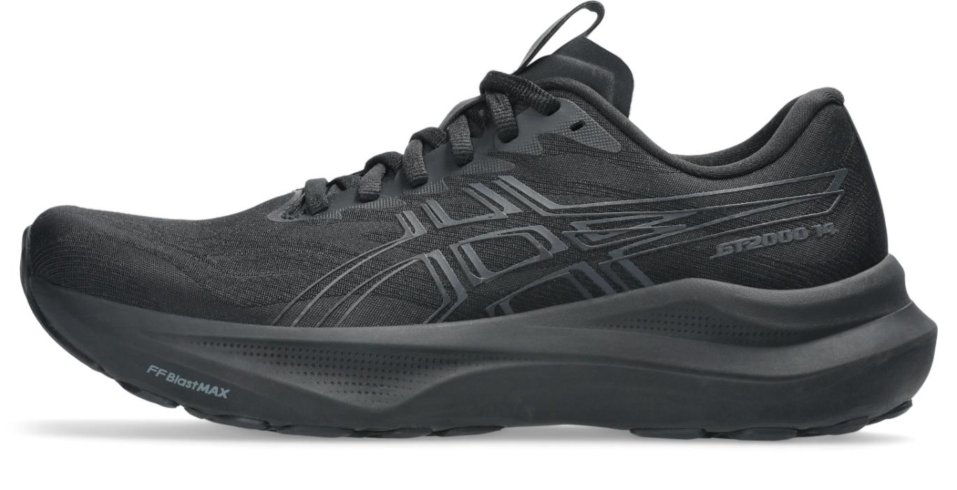 Asics Womens GT 2000 14 (D) - Black/Graphite Grey