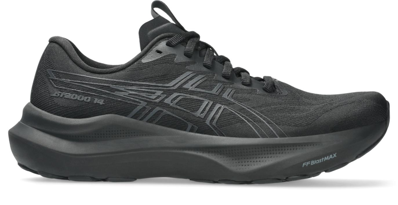 Asics Womens GT 2000 14 (D) - Black/Graphite Grey