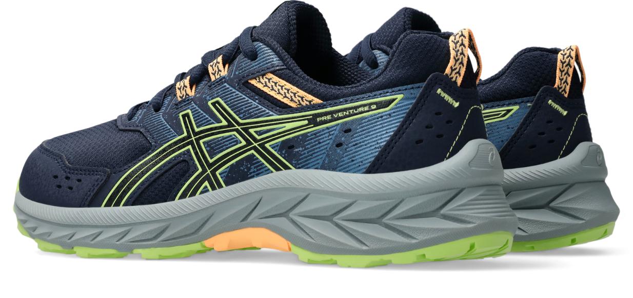 Asics Kids Gel Venture 9 GS - Midnight/Lime Green