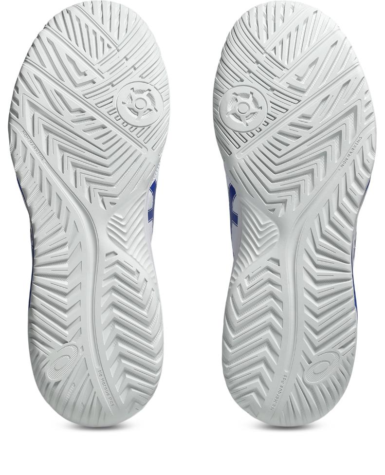 Asics Mens Gel Dedicate 8 (Hardcourt) Tennis Shoe - White/Dark Cobalt