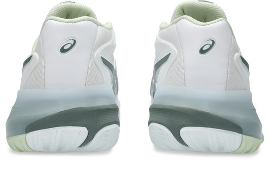 Asics Womens Gel Resolution X (Hardcourt) Wide Tennis Shoe - White/Monument Blue