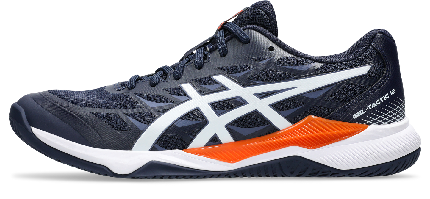 Asics Men's Gel Tactic 12 Indoor Court Shoe - Midnight/White