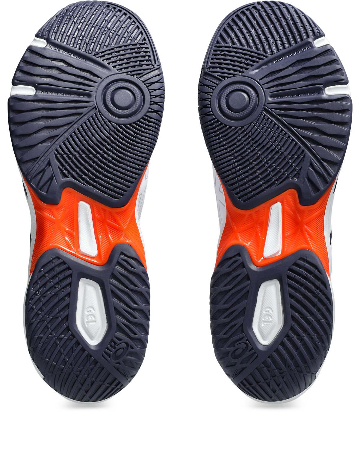 Asics Mens Gel Rocket 11 Indoor Court Shoes - White/Indigo Fog