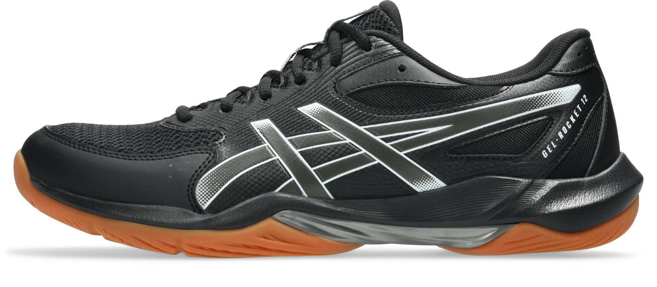 Asics Mens Gel Rocket 11 Indoor Court Shoes - Black/Gunmetal