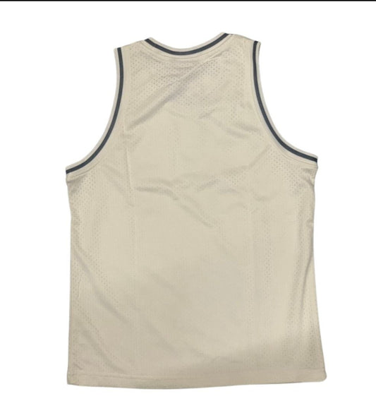 NBA Essentials Chicago Bulls Youth Rockford Mesh Tank - Vintage White