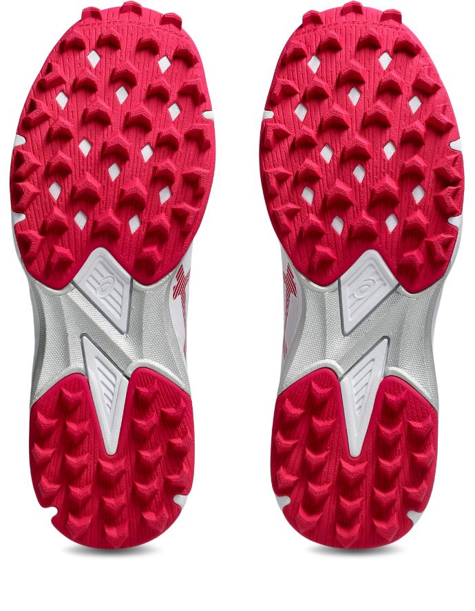 Asics Womens Field Ultimate FF Turf and Hockey Shoe - White/Bright Rose