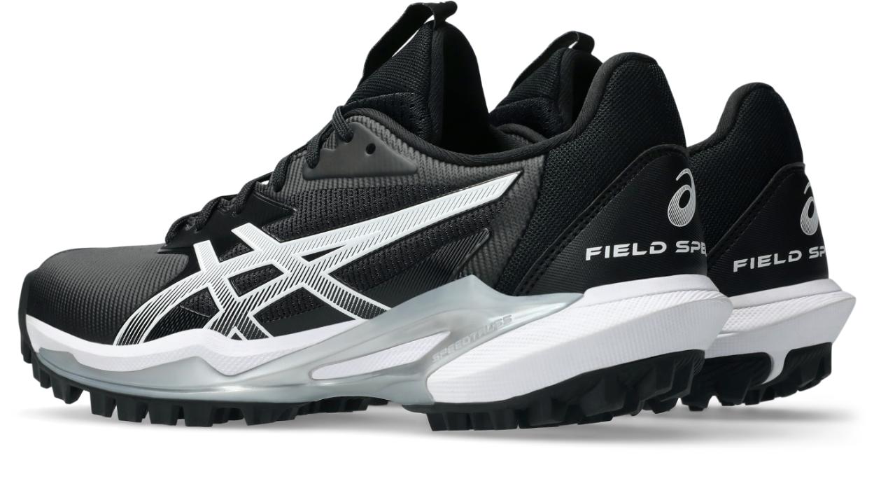 Asics Womens Field Speed FF 2 Hockey Shoe - Black/White