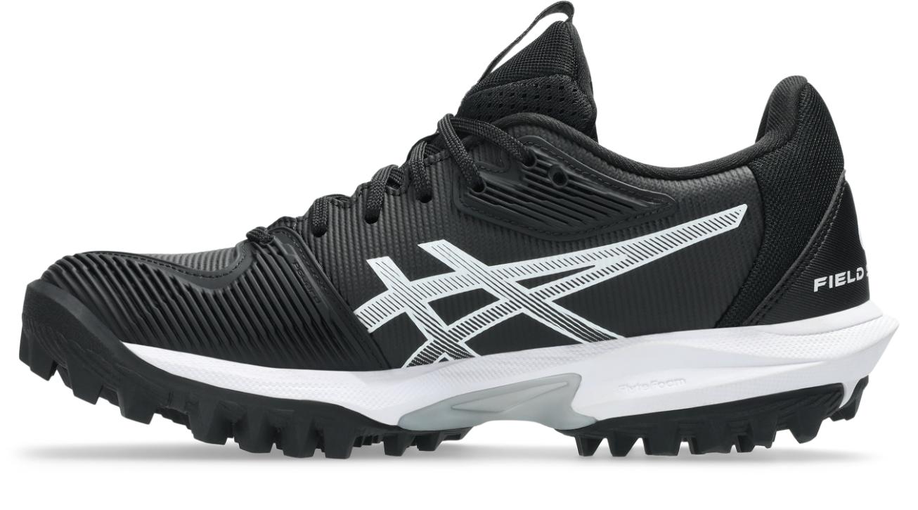 Asics Womens Field Speed FF 2 Hockey Shoe - Black/White