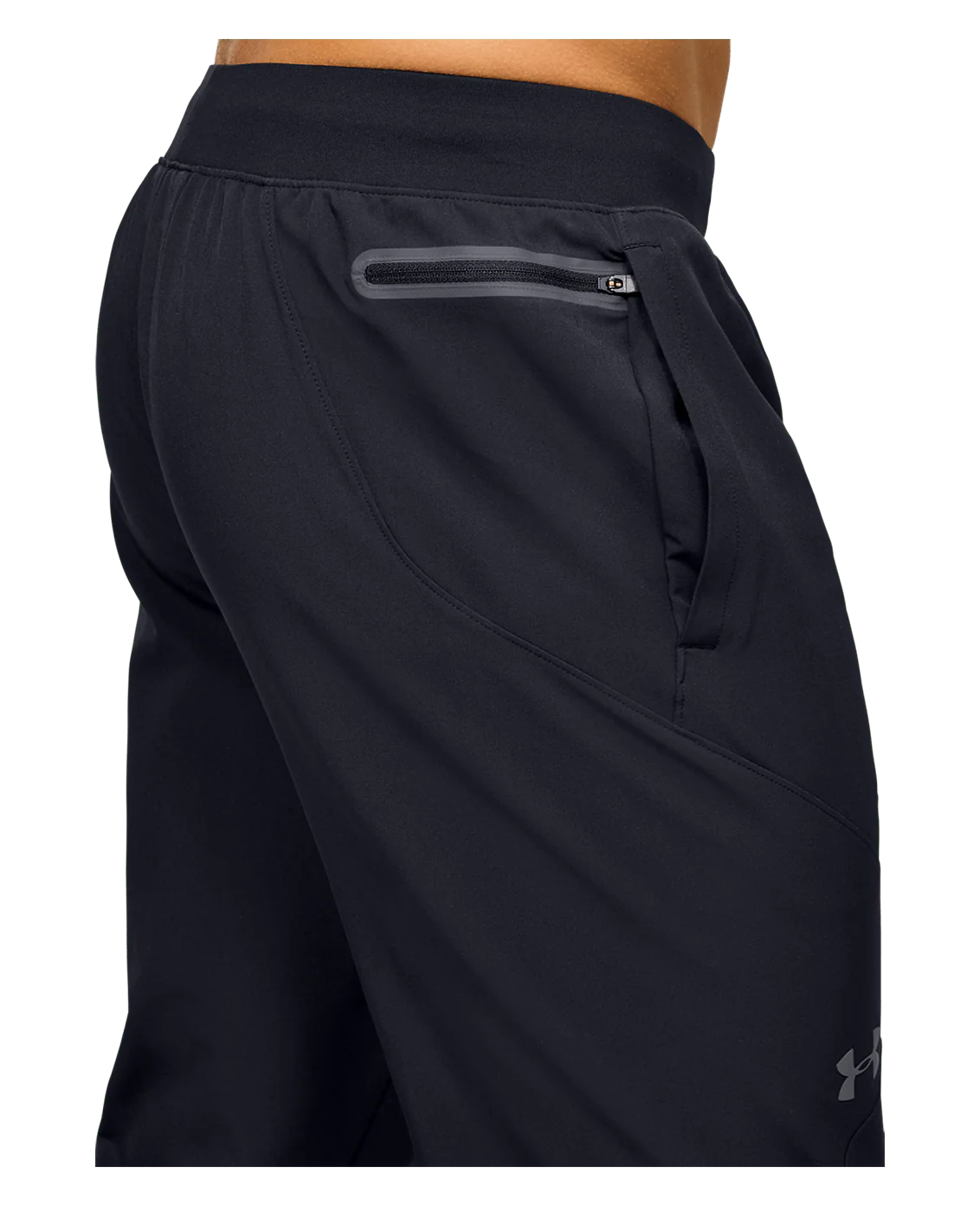 Under Armour Mens Unstoppable Tapered Pant - Black/Pitch Gray