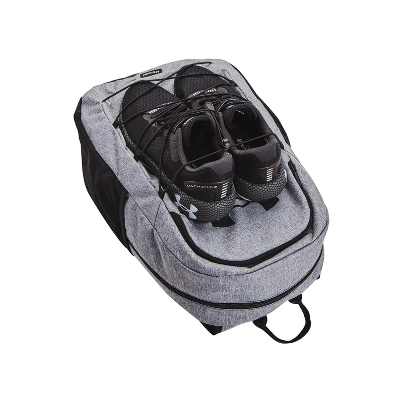 Under Armour Unisex Hustle Sport Backpack - Pitch Gray/Medium Heather/Black