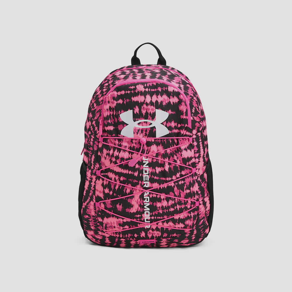 Under Armour Unisex Hustle Sport Backpack Fluro Pink/Black/White