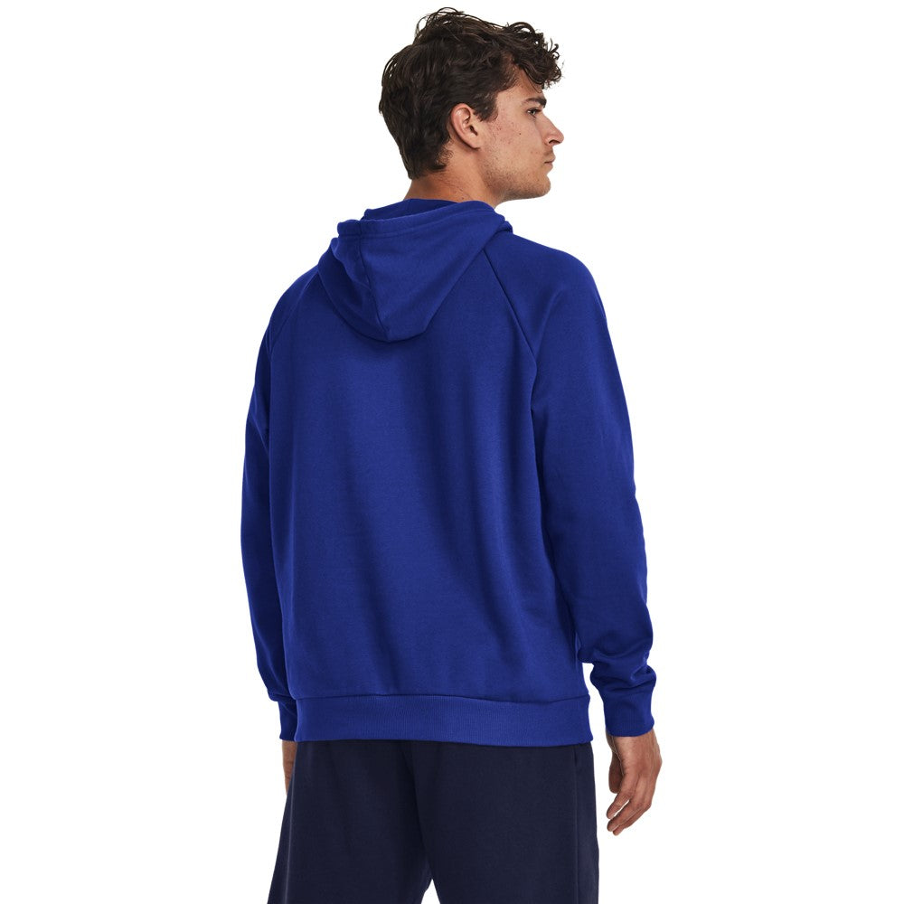 Under Armour Mens Rival Fleece Hoodie - Royal/White