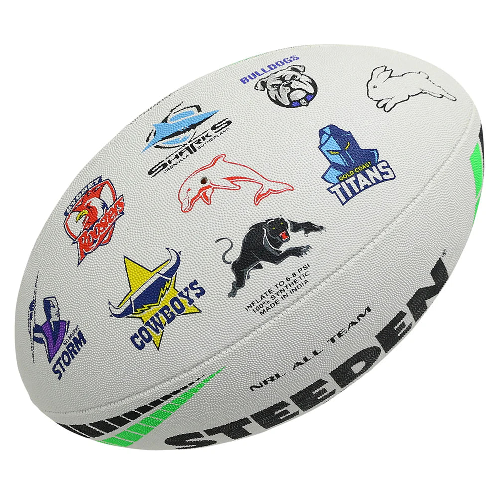 Steeden NRL All Team Logo Ball