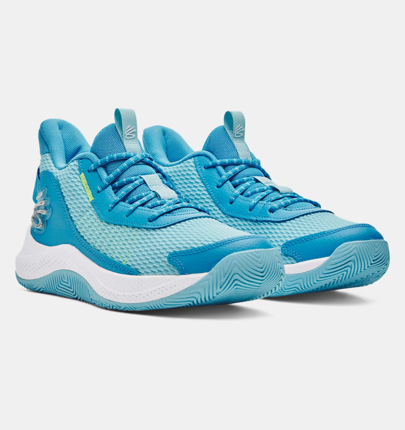 Under Armour Unisex Curry 3Z7 Basketball Shoes - Sky Blue