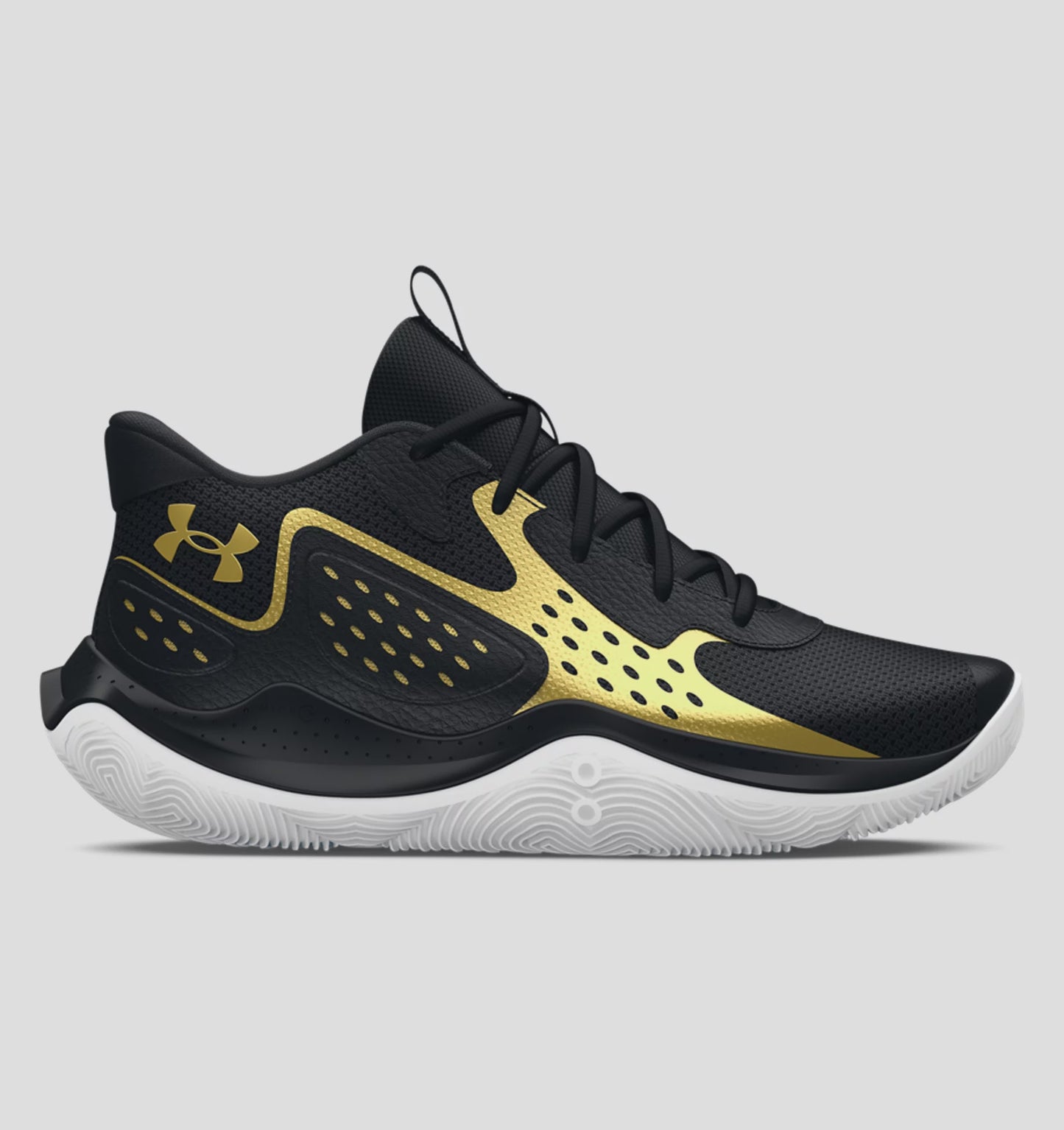 Under Armour Unisex Jet 23 - Black/Metallic Gold