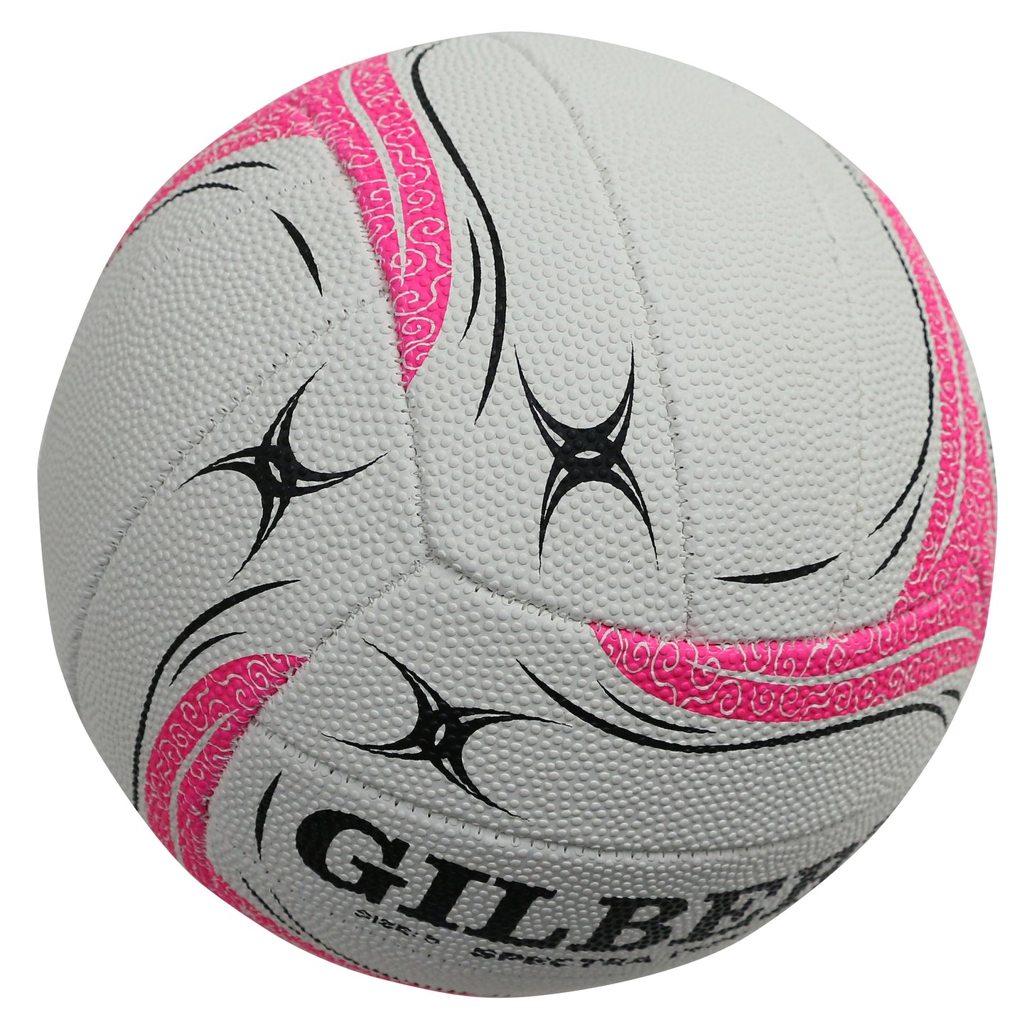 Gilbert Spectra T400 Size 4 Netball - White/Pink
