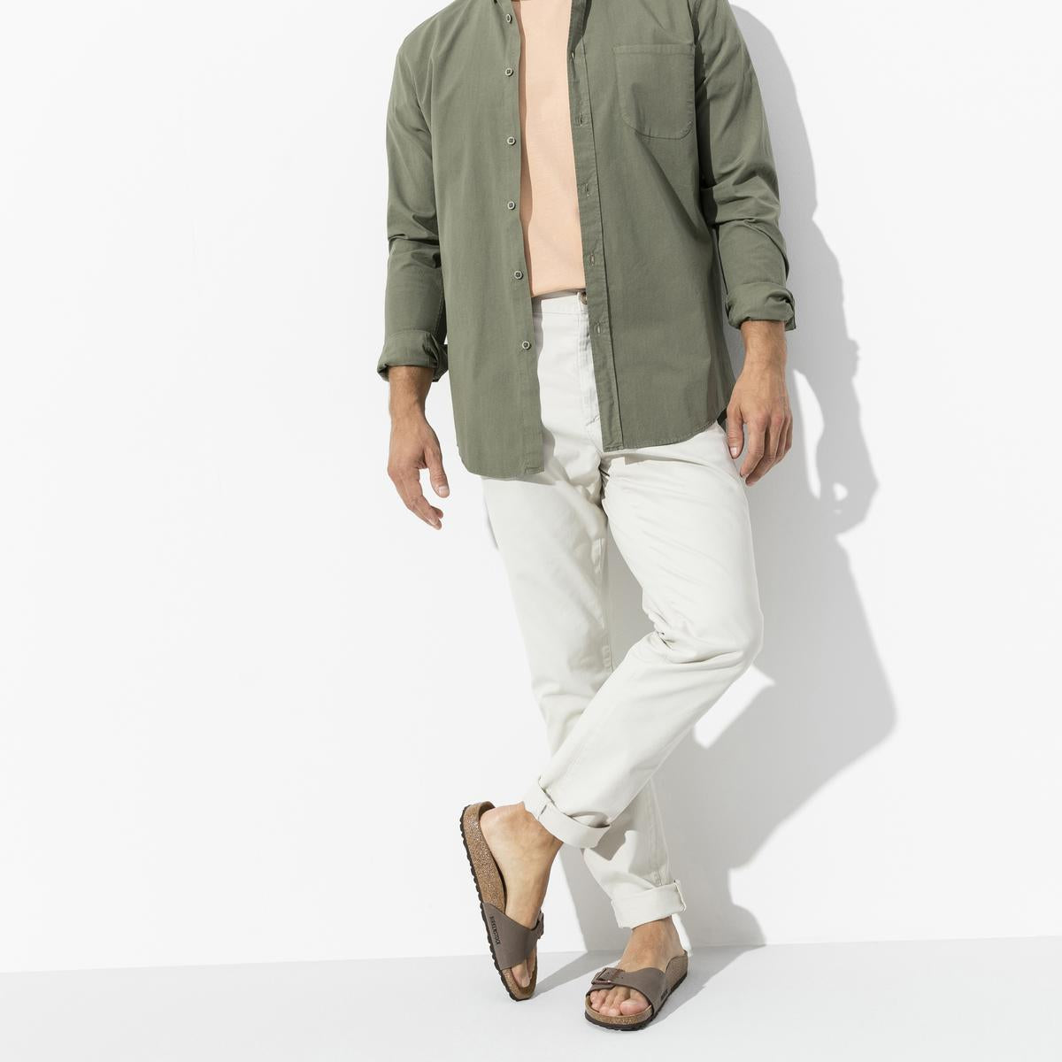 Birkenstock Madrid Birkibuc - Mocha