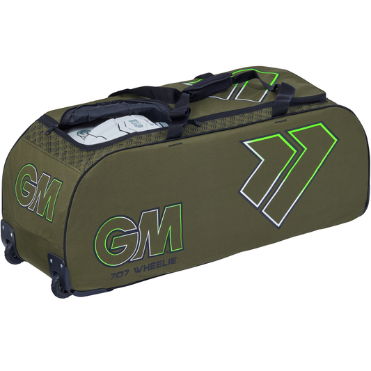 Gunn & Moore 707 Wheelie Bag - Khaki