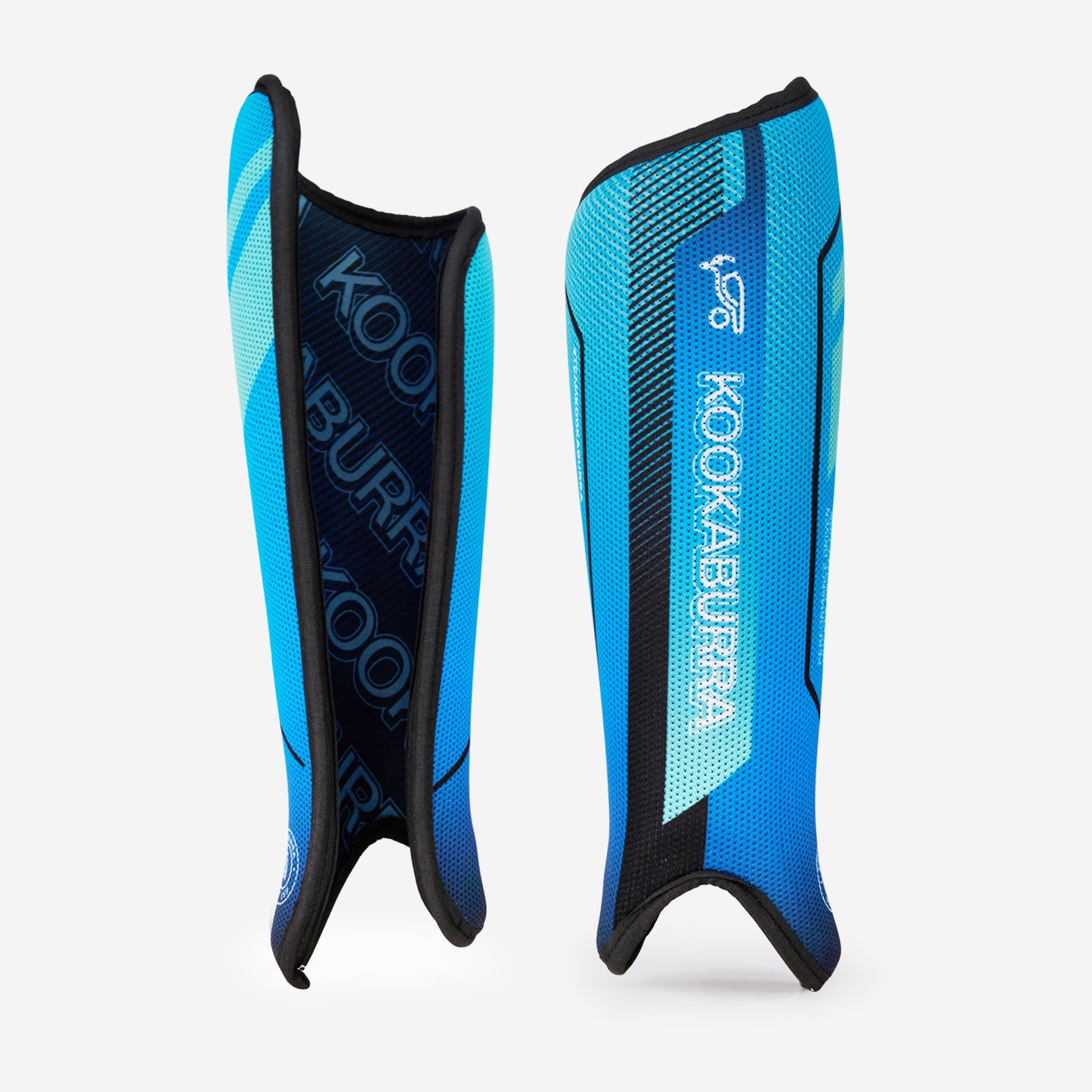 Kookaburra Convert Hockey Shin Guard - Azure/Mint