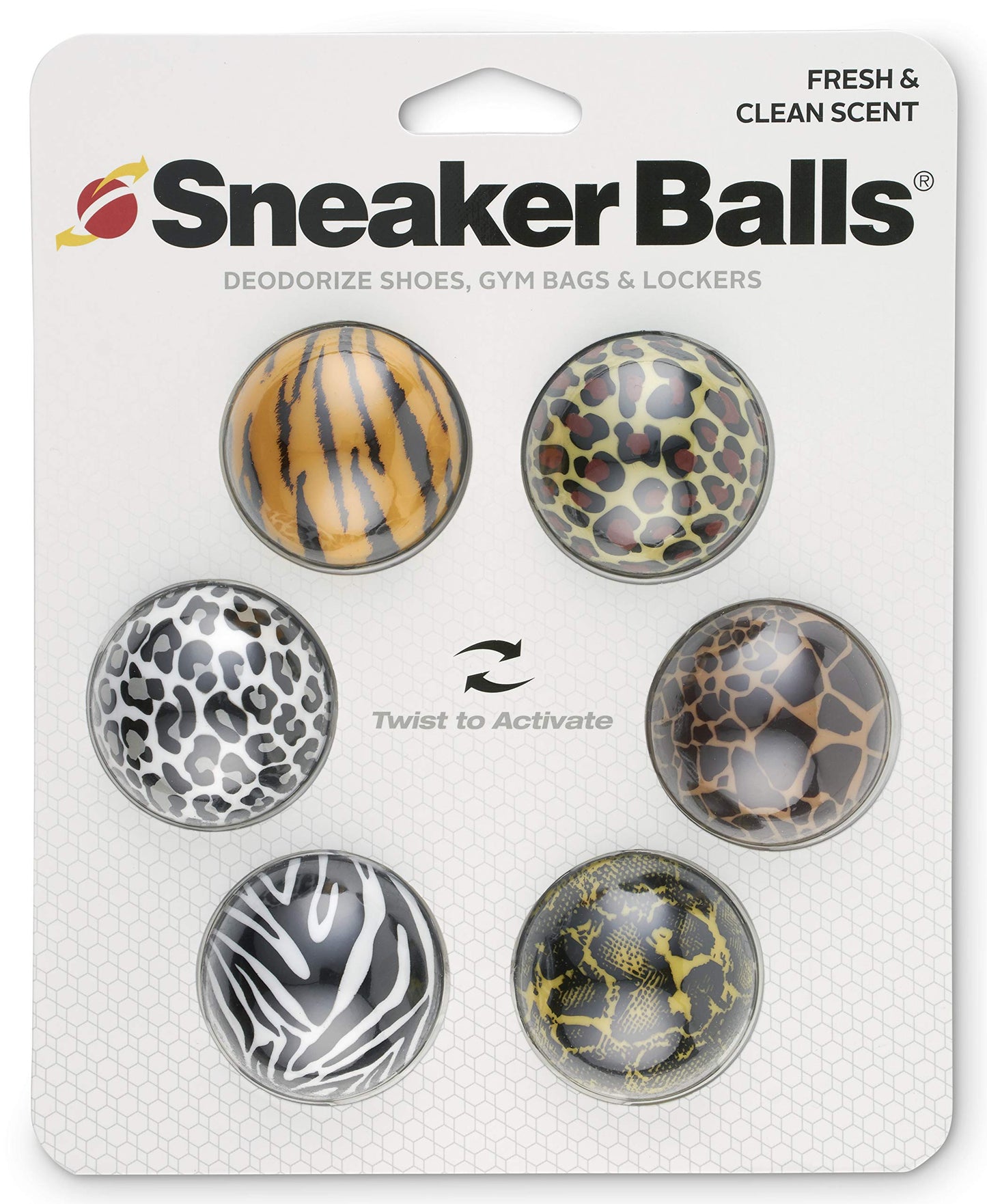 Sneaker Balls - 6 Pack Jungle Assortment