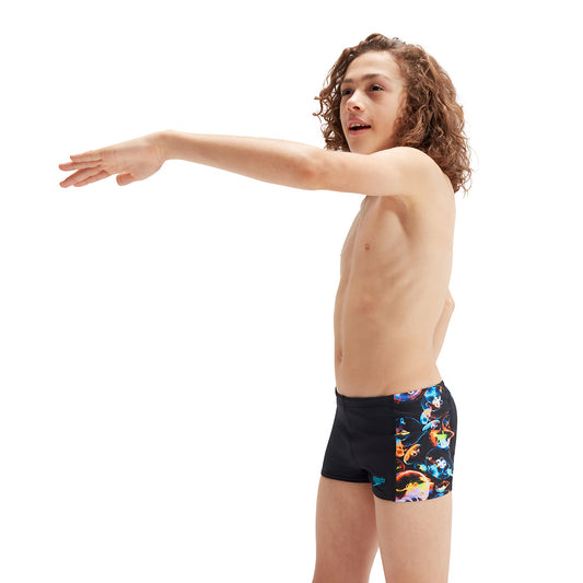 Speedo Boys Digital Allover Panel Aquashort
