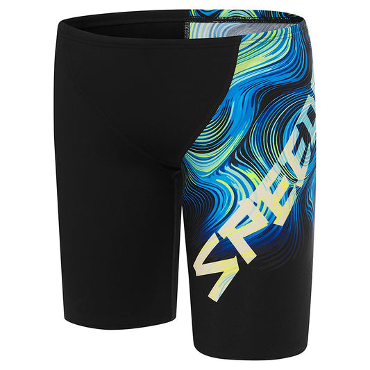 Speedo Junior Boys Mayhem Jammer - Black/Multi