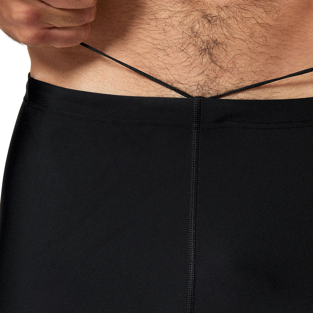 Speedo Mens Sport Logo Jammer - Black/Myan Blue