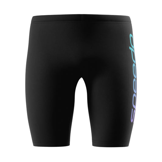 Speedo Mens Sport Logo Jammer - Black