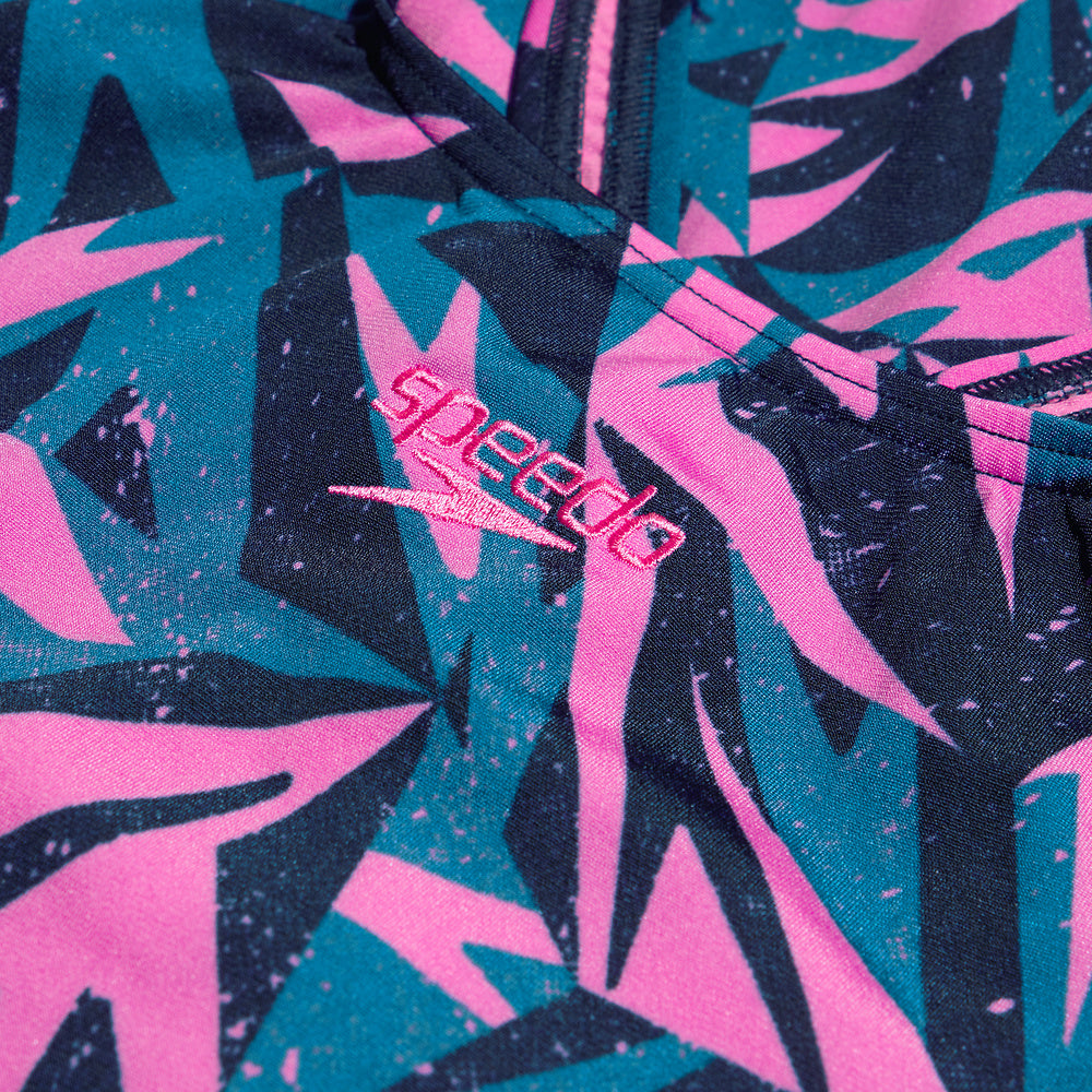 Speedo Womens Hyperboom Allover Medalist - True Navy/Ocean Depths/Orchid Shine