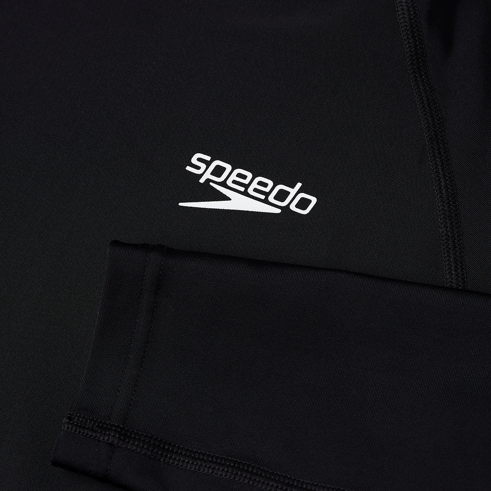 Speedo Mens Long Sleeve Rash Top - Black