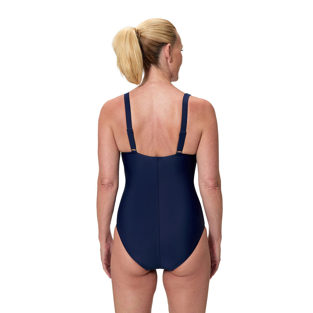 Speedo Womens Quantum Contour  One Piece - Navy