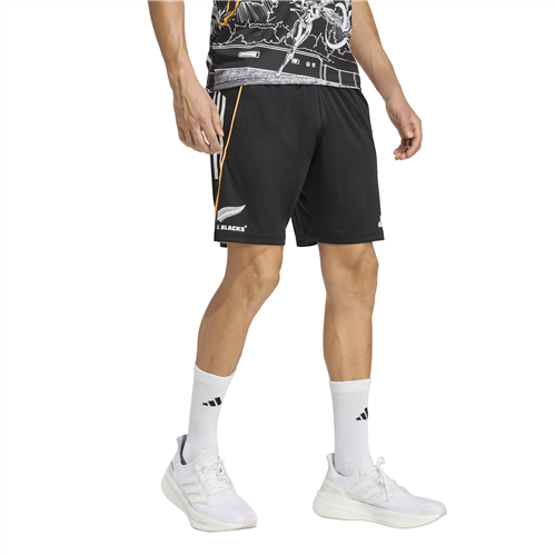 Adidas All Blacks Marvel Gym Shorts - Youth