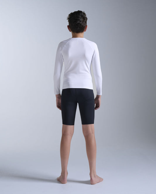 2XU Boys Core Compression Shorts - Black/Silver