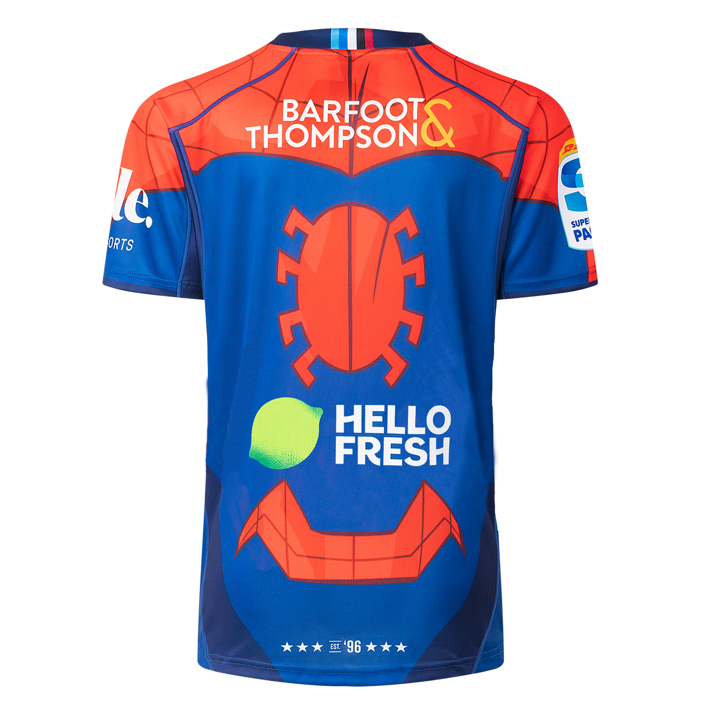 Classic Blues Adults Marvel Spiderman Jersey