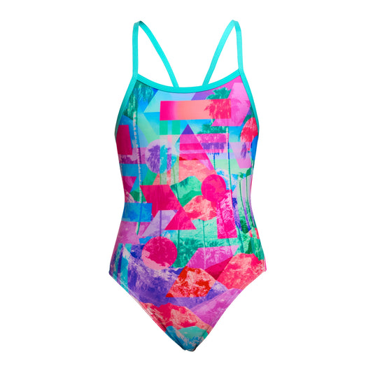 Funkita Girls Single Strap One Piece - Snap That