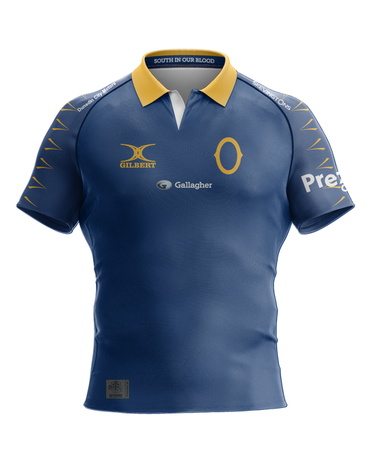 Gilbert Otago Rugby 26 Replica Home Jersey - Junior
