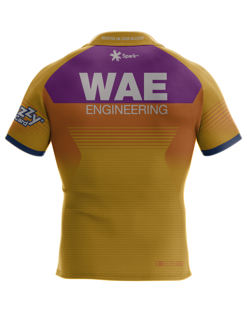 Gilbert Otago Rugby 26 Kids Replica Reversible Training Jersey
