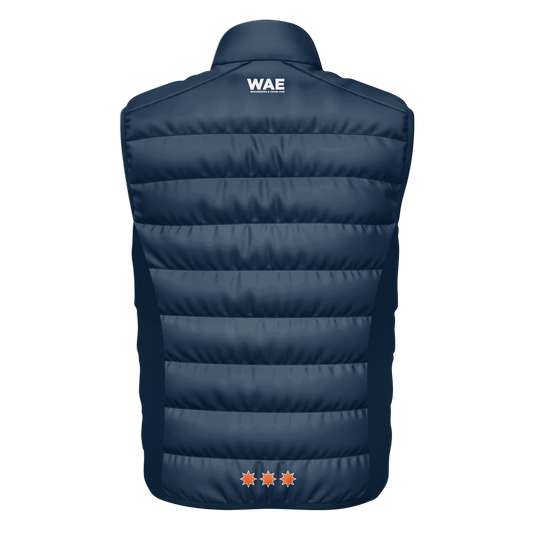 Gilbert Otago Rugby 25 Mens Replica Puffer Vest