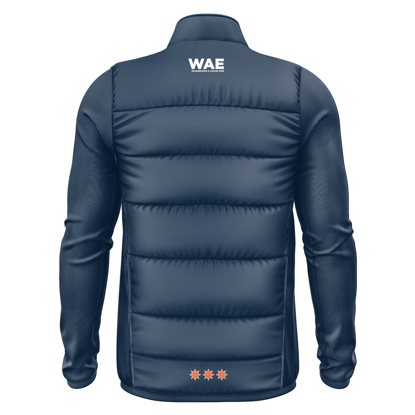 Gilbert Otago Rugby 25 Mens Replica Puffer Jacket