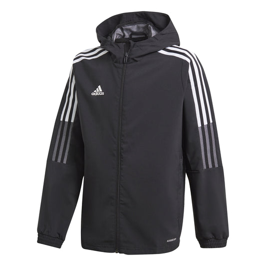 Adidas Youth Tiro21 Windbreaker - Black/White