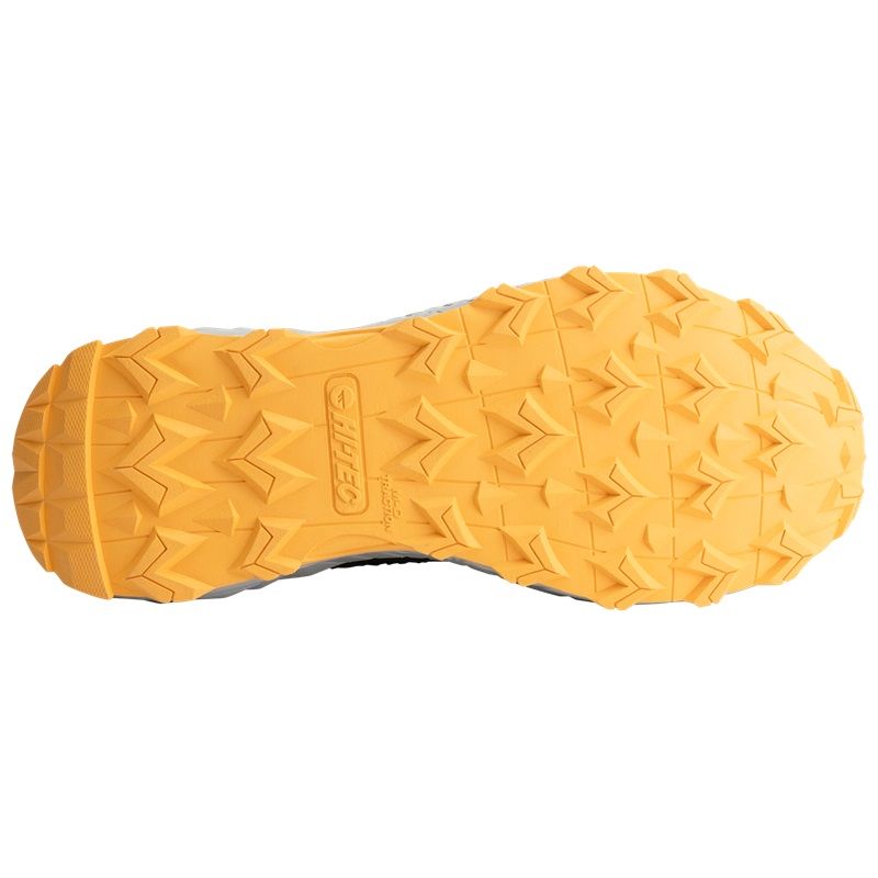 Hi-Tec Mens Geo Fuse Trek WP Tramping Boot - Steel/Marigold