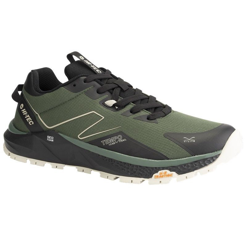 Hi-Tec Mens Geo Tempo  - Black/Green